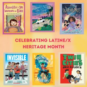 Six children's book covers that celebrate Hispanic heritage and culture